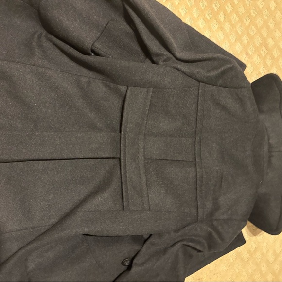 J. Crew Charcoal Double-Breasted Pea Coat - Picture 3 of 14